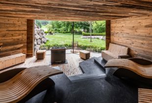 Our new panorama sauna