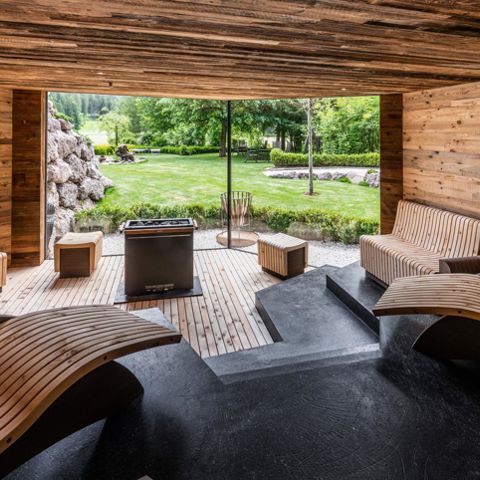 La nostra nuova sauna panoramica