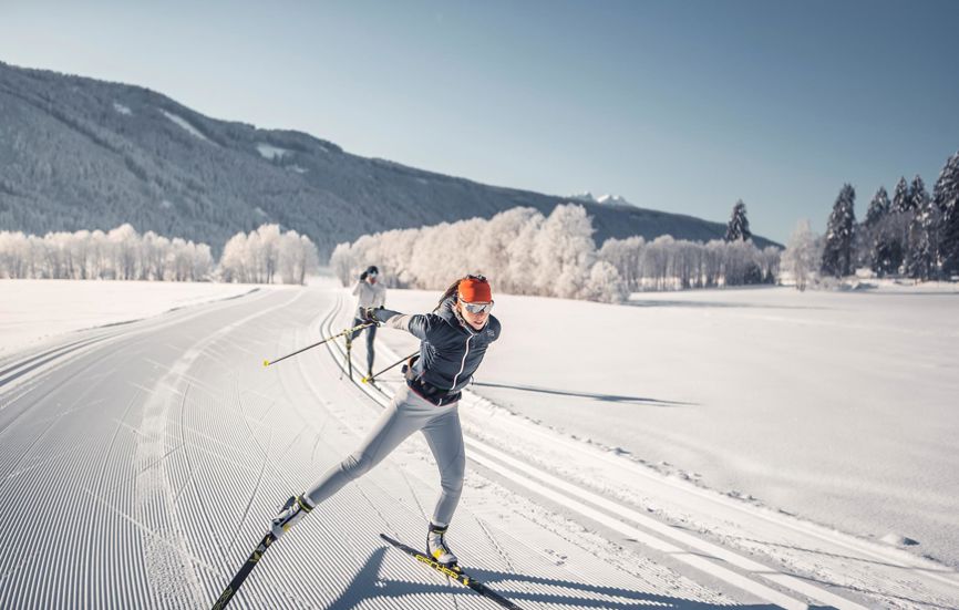 Winter vacation in Toblach: Cross-Country Skiing