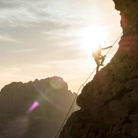 Summer in Toblach: Climbing