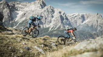 Mountainbike in South Tyrol