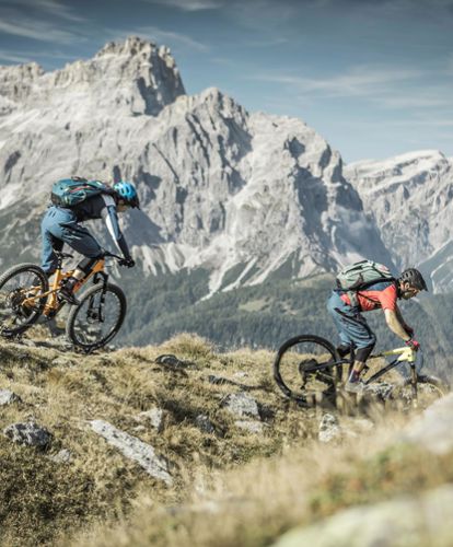Mountainbike in South Tyrol