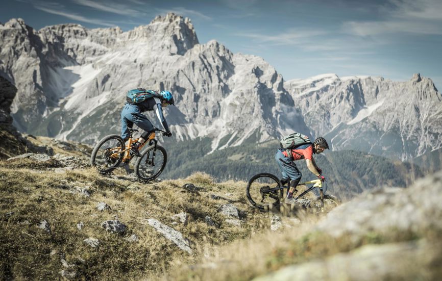 Mountainbike in South Tyrol