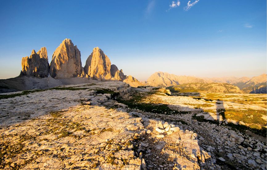 Urlaub in Toblach: Die Drei Zinnen