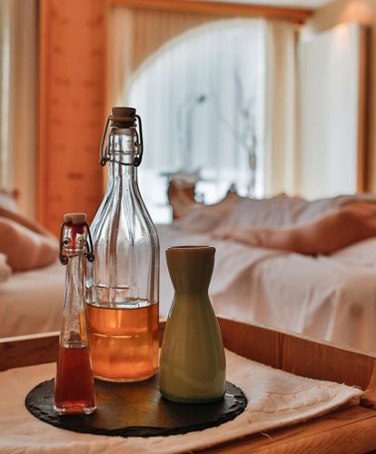 Paarmassage in unserem Wellnesshotel in Toblach