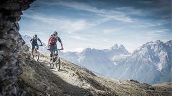 Summer vacation in Toblach: Cycling