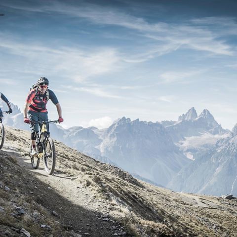 Summer vacation in Toblach: Cycling