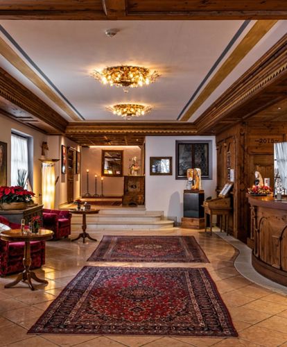 Reception - Hotel Santer, Toblach