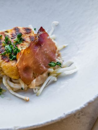 Vorspeise aus regionalen Produkten