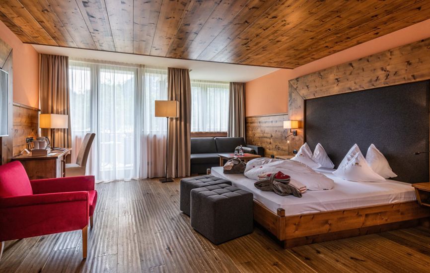 Doppelzimmer Landro Lodge im modernen Stil