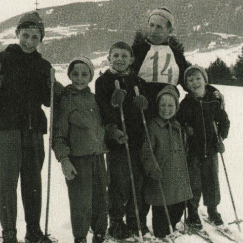 Wintersport gehörte schon immer zu den Leidenschaften der Familie Santer