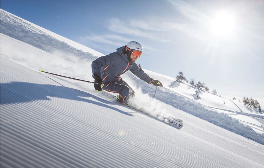 Winter vacation in Toblach: Skiing