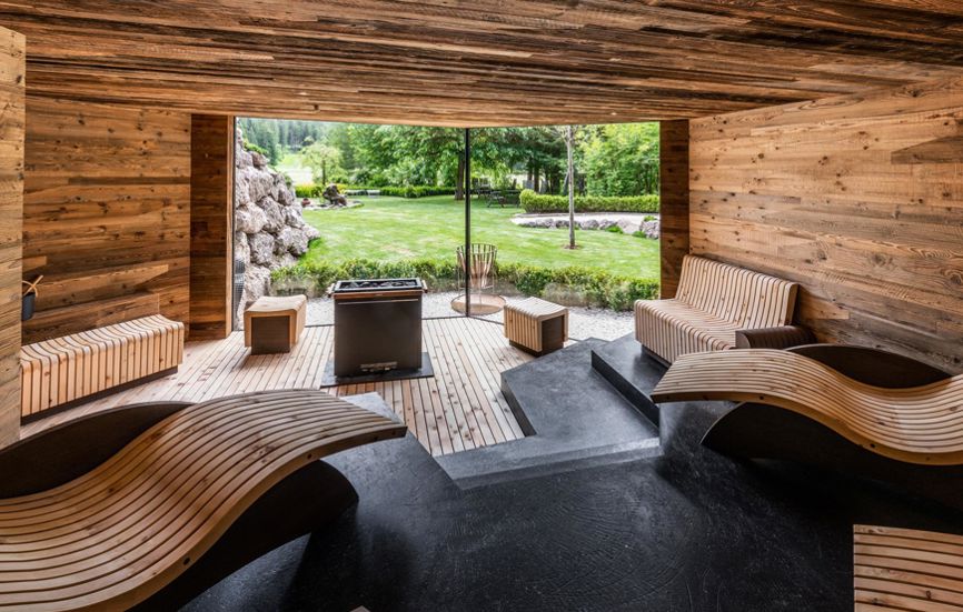 Our new panorama sauna