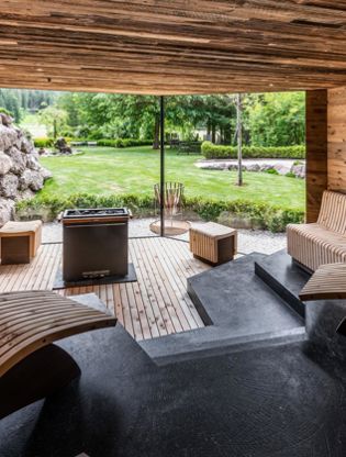 Unsere neue Panoramasauna