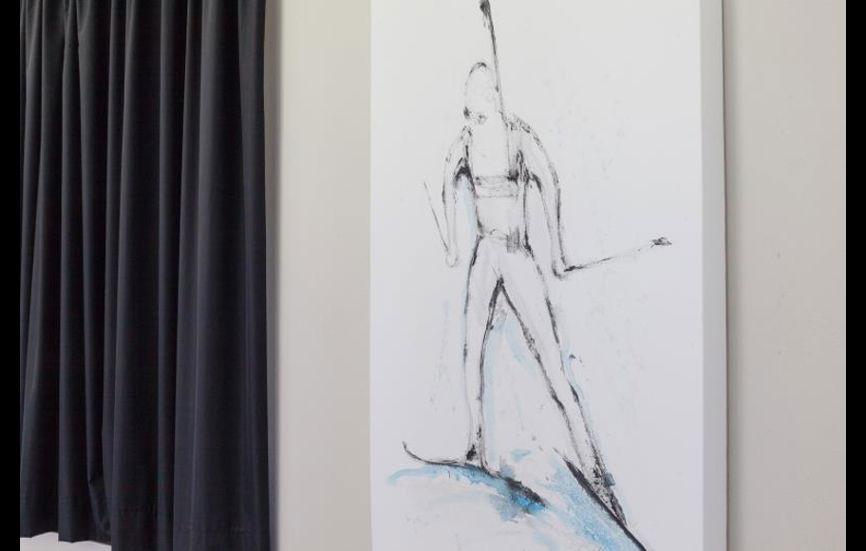 Biathlon ist das Thema der Suite Lodge Nathalie