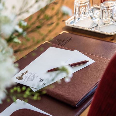 The Desk of the Romantik Suite Lodge