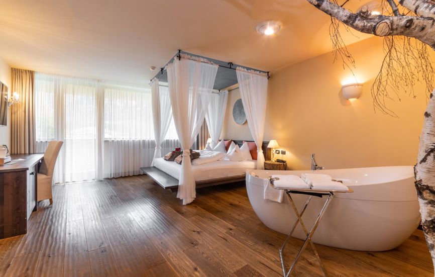 Die Suite Lodge Stephanie ist inspiriert von Feng Shui