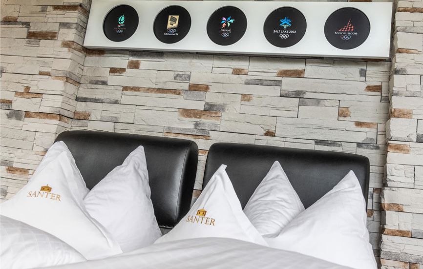 Doppelbett - Suite Lodge Nathalie